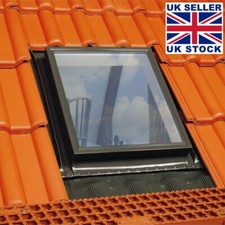 Optilook Skylight Roof Access Window 46x75cm Flashing Top Hung Loft Rooflight