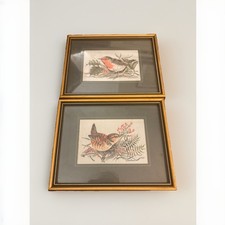 Wren & Robin x 2 Genuine Woven