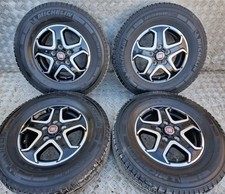 16"FIAT DUCATO,RELAY, BOXER GENUINE SET OF ALLOY WHEELS MICHELIN TYRES  5x130