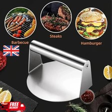 Stainless Steel Burger Press