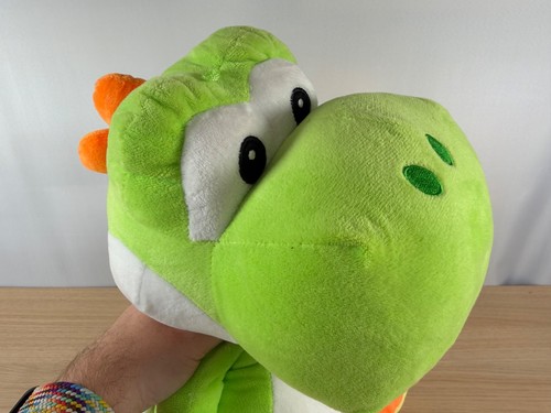 Large yoshi plush - super, mario