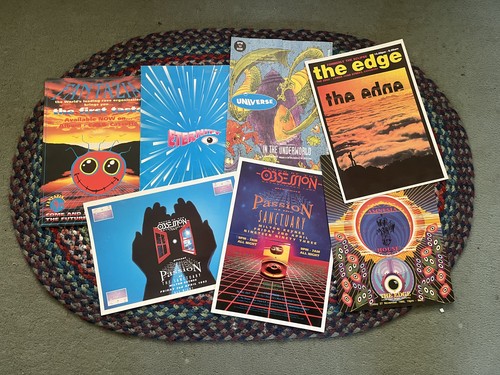 Vintage 90s rave - , posters