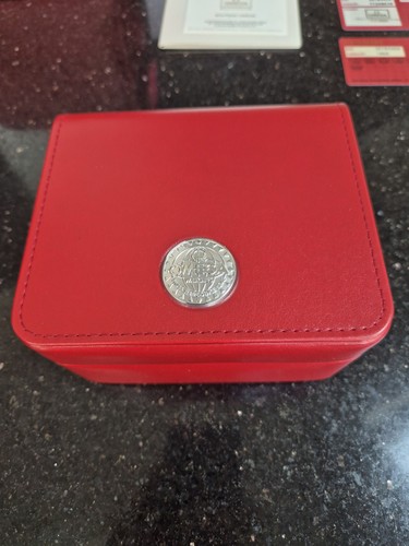 Omega red leather speedmaster - red,
