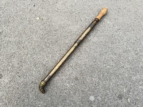 Vintage brass wood - &,