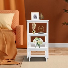 Folding Library Ladder Chair, Lightweight Portable Multifunctional Step Stool