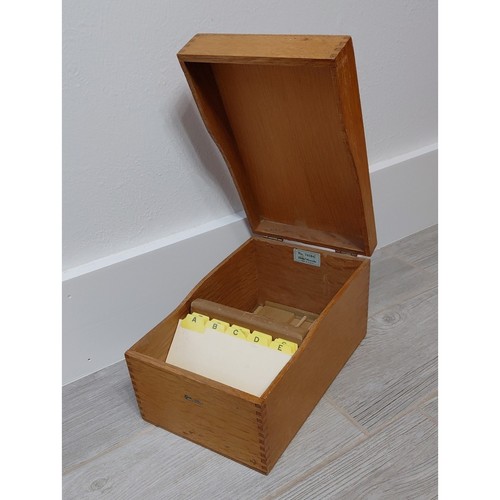 Vintage oak library catalog - vintage,