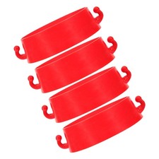  4pcs Plastic Traffic Cone