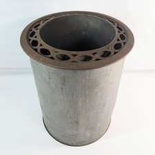 Vintage Stove Pipe & Cast Iron Rim Manufactured By Adams Company Dubuque Iowa