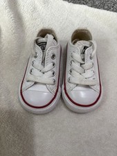 Baby Unisex White Converse