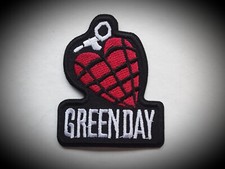 GREEN DAY ROCK BAND IRON OR SEW ON QUALITY EMBROIDERED PATCH UK SELLER