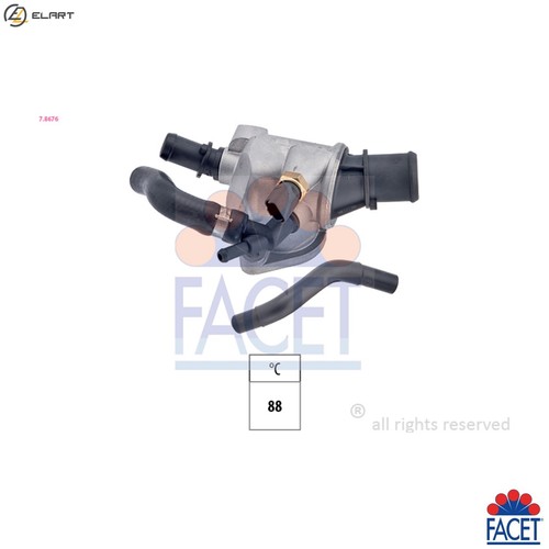 Thermostat coolant 8676 for - thermostat,