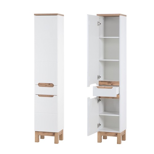 Tall slim bathroom cabinet - tall,
