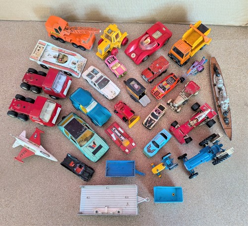 Vintage diecast toy vehicle - vintage,