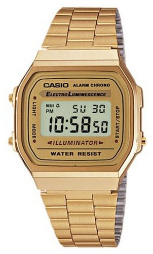 Casio unisex gold - unisex, plated