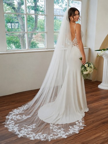 Wedding veil lace - 2m,