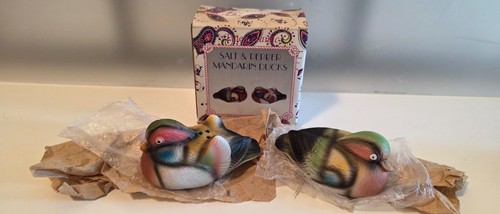 Salt pepper mandarin ducks - &,