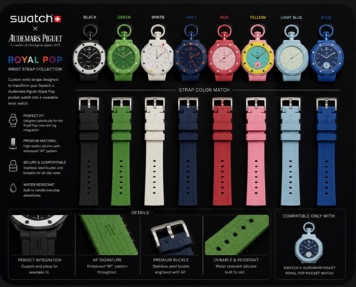 Presale swatch royal pop - presale, ap