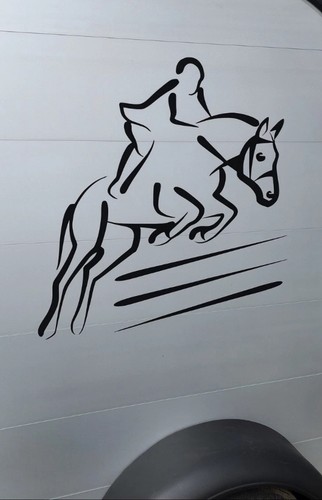 Horsebox vinyl decal - 1,