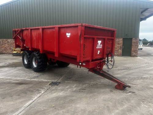 Triffit ton tipping trailer - triffit, 14