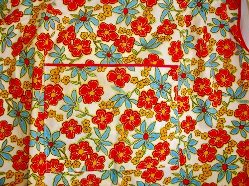 Vintage apron 50 s - vintage, 40's