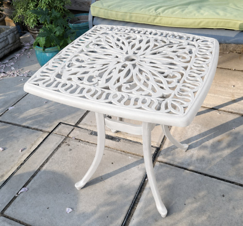 Cast aluminium patio table - patio,