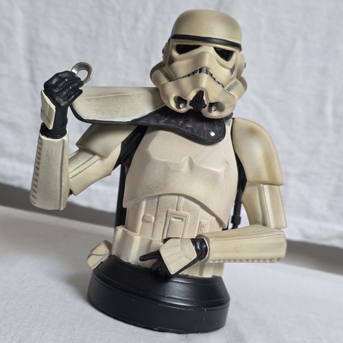 Sandtrooper sergeant bust - sandtrooper,
