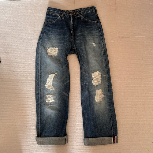 Wrangler distressed denim - wrangler,