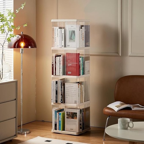 Elpheco rotating bookshelf - rotating,