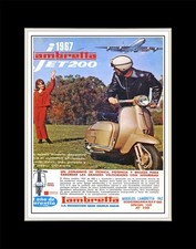 1967 Lambretta Jet200 - Matted for 11x14 Frame