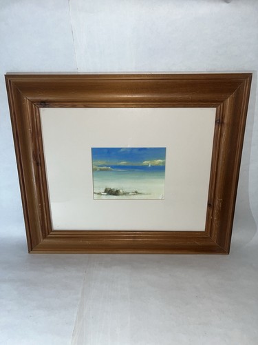 Large vintage wooden picture - wooden,