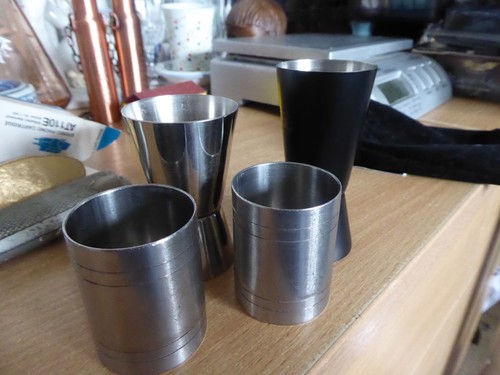 Assorted spirit measures - spirit,