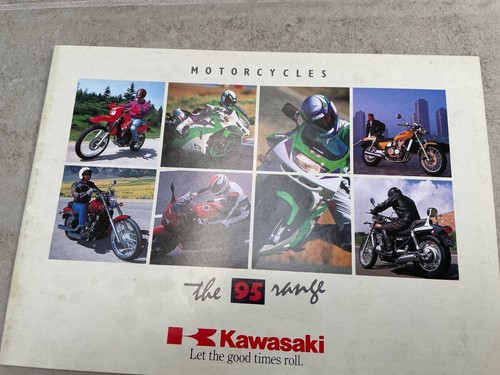 1995 kawasaki range - 1995, brochure