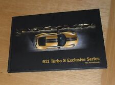 Porsche 911 Turbo S Exclusive Series Hardback Sales Brochure 2017-2018