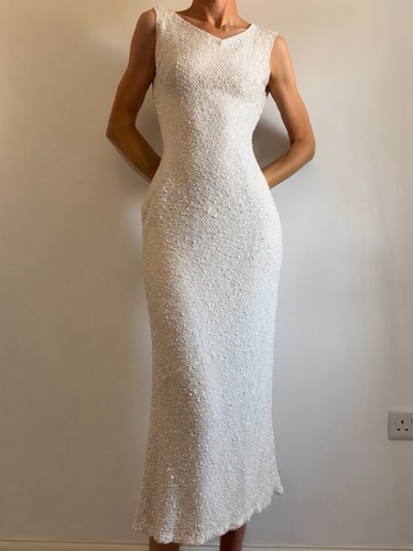 Vintage ivory sequin - vintage,
