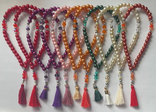 Handmade glass pearl bead - 33,