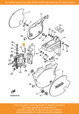 YAMAHA Pin, 91701-05055 OEM