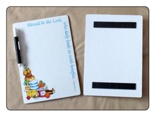 2 Magnetic Fridge Memo Boards