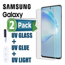UV Liquid Tempered Glass Screen Protector Samsung Galaxy S24/23/22/21 Ultra S25