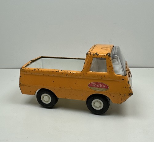 Tonka pickup truck orange die - pickup,