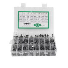 Hailege 500Pcs Electrolytic
