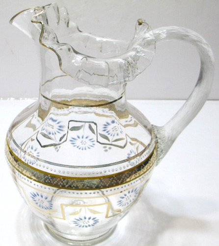 Antique victorian eapg pitcher - antique,