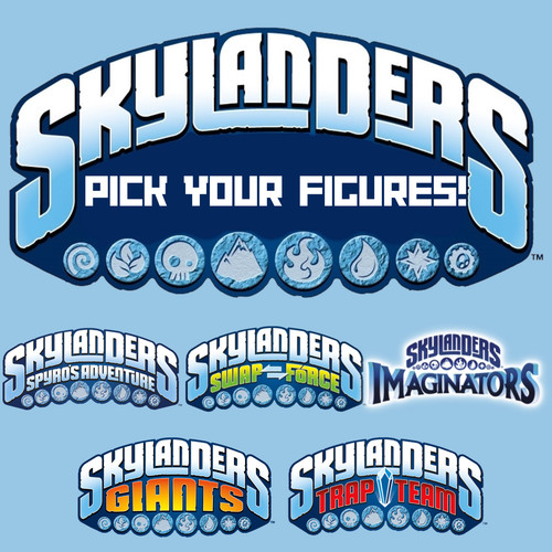 Skylanders figures pick - skylanders,
