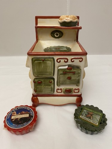 Vtg yankee candle antique - candle,