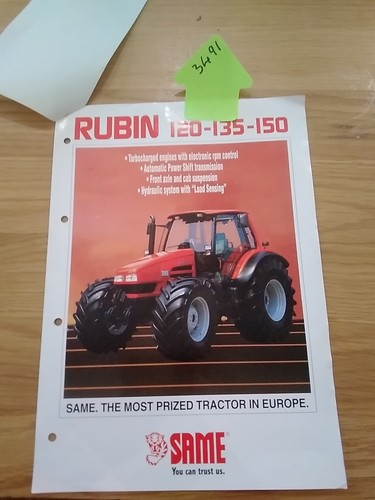 Same tractor rubin - same, 150