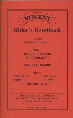 Vincent series riders - series, b