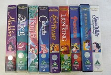 VHS bundle of 9 classic Disney