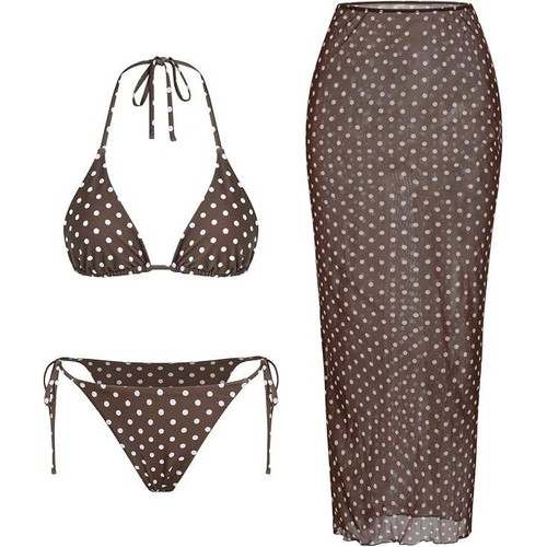 Zaful women brown polka dot - women,