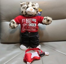 RARE BUILD A BEAR Sparkly Snow