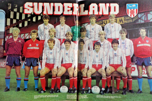 Sunderland autographed - sunderland,