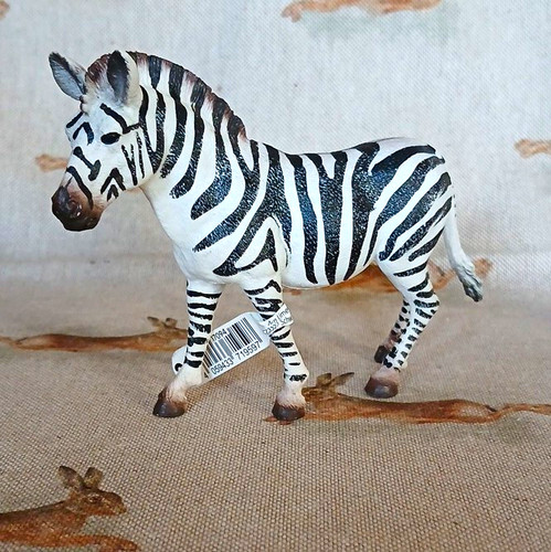 Schleich zebra plastic - schleich,